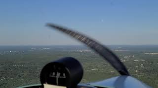 Landing in Southborough MA wJohn Garabedian 9820 [upl. by Nelak]