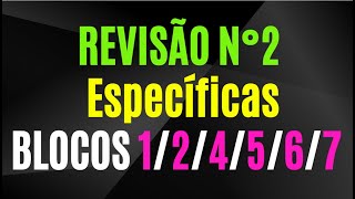 BLOCOS 124567 REVISÃO n º 2 Concurso Nacional Unificado [upl. by Baras]