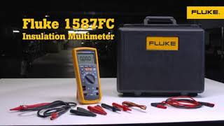 FLUKE 1587 FC Insulation Multimeter 2in1 Insulation Tester amp DMM [upl. by Attemaj]