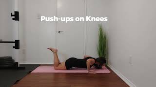 Pushups on Knees [upl. by Knoll]