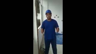 Como instalar batente de porta com parafusos [upl. by Harak]