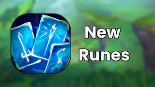 New Runes  League of Legends [upl. by Hertz179]