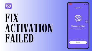 How to Fix Viber Activation Failed [upl. by Libby233]