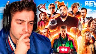 REACCIONANDO AL YOUTUBE REWIND HISPANO 2021 [upl. by Yhtorod]