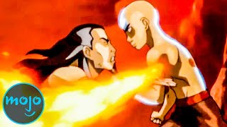 Top 10 Avatar The Last Airbender Fights [upl. by Icart]