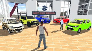 Stealing Every MARUTI SUZUKI Cars From SHOWROOM INDIAN BIKES DRIVING 3D [upl. by Danyelle]