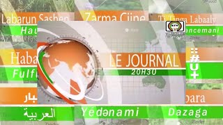 ORTN Tele Sahel Actualités News Graphics 2023 [upl. by Hallvard410]