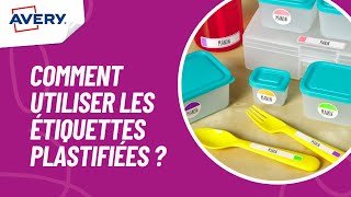 Comment utiliser les étiquettes plastifiées [upl. by Jodie]