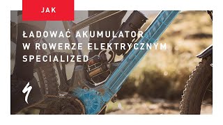 Jak ładować akumulator w rowerze elektrycznym Specialized Turbo [upl. by Mellisent]