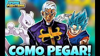 ONDE PEGAR OS DIVINOS NO ANIME FIGHTERS [upl. by Enala]