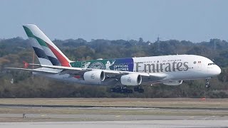 4K 26 Minutes of New York JFK Planespotting  Canarsie approach and more planespotting [upl. by Ellenor]