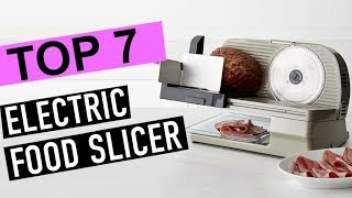 BEST ELECTRIC FOOD SLICER 2020 [upl. by Ahseken355]