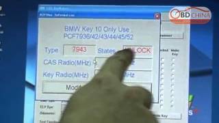 Auto Mileage Programmer CAS Keymaker R270 FOR BMW CAS4 BDM Programmer by OBDChina [upl. by Eikkin]