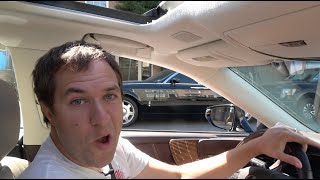 Car Spotting with Doug DeMuro Georgetown  Washington DC [upl. by Dnomse]