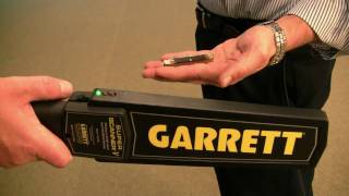 Garrett Super Scanner V HandHeld Metal Detector [upl. by Alliuqahs]