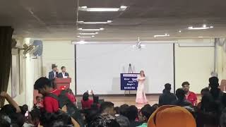 Rungta College Durg  Chhattisgarh  Dance Performance 🥰 ambar sariya 🫠🫠 [upl. by Ober489]