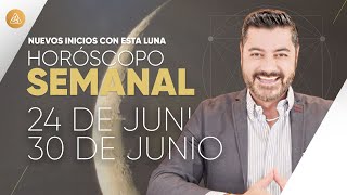 HORÓSCOPO SEMANAL del 24 al 30 de Junio  Alfonso León Arquitecto de Sueños [upl. by Justus375]