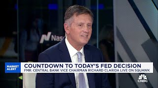 Former Fed Vice Chair Richard Clarida Sticking with our call of a 25 basis point cut today [upl. by Copeland]