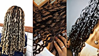 ✨ finalização tesourinha para cabelo cacheado ✨ [upl. by Stormy58]