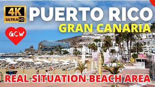 PUERTO RICO Gran Canaria May 2024 🔴Marina Suites Hotel to Beach Area [upl. by Reni]