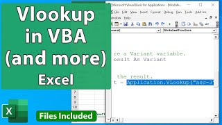 VLOOKUP Using Macros in Excel  Worksheet Functions for VBA [upl. by Oicnoel]