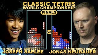 16 YO UNDERDOG vs 7TIME CHAMP  Classic Tetris World Championship 2018 Final Round [upl. by Herod]