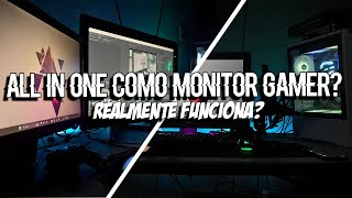 ALL IN ONE EN 2024  ¿Se puede usar una All in One como monitor gamer [upl. by Mignonne206]