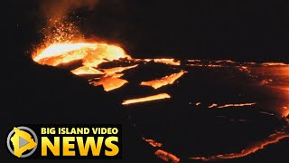 Kilauea Volcano Eruption Update September 18 2022 [upl. by Hurst]