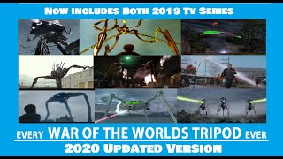 Every WAR OF THE WORLDS TRIPOD Ever  2020 Version Includes Both TV series [upl. by Lopez]