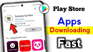 Play Store Apps Download Fast  Play Store Apps Slow Downloading Problem [upl. by Glenn]