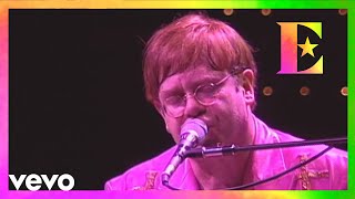 Elton John  Can You Feel The Love Tonight Nashville Arena 1998 [upl. by Ronnoc]