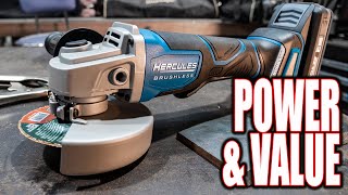 5Year Warranty Hercules HCB61P 20V Brushless Grinder Review [upl. by Sirc]