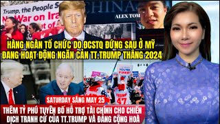 News Tin Tuc Saturday SANG AM May 25 2024 [upl. by Nayk]