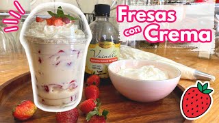 FRESAS CON CREMA  ALE DE NAVA [upl. by Athenian342]