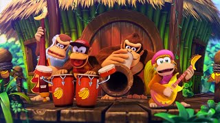 Donkey Kong Country Tropical Freeze  New Funky Mode 100 WALKTHROUGH [upl. by Freddi289]