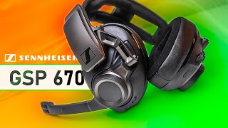 The Best Wireless Headset Yet Sennheiser GSP 670 Review [upl. by Romeyn]