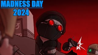 Krinkels Streams Madness Day 2024 Part 2  Madness Combat 12 [upl. by Enirrok]