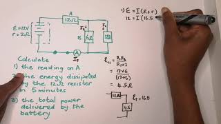 Physics  Electric circuits  Energy and Power [upl. by Cirderf]