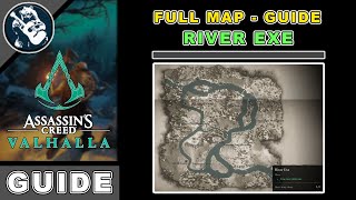 River Exe Map Complete Guide for Assassins Creed Valhalla River Raids Maps 1 [upl. by Houlberg]