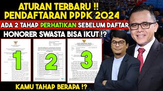 PENDAFTARAN PPPK 2 GELOMBANG ‼️ HONORER NON DATABASE DAN SWASTA BISA IKUT ⁉️ [upl. by Latsyrd315]