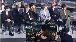 BANGTWICE BTS reaction to TWICE interview at TMA quotThe Fact Music Awardquot 190424 💙💜 [upl. by Puri]