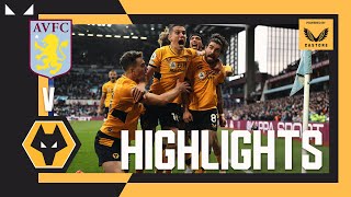 AN INCREDIBLE COMEBACK AT VILLA PARK  Aston Villa 23 Wolves  Highlights [upl. by Singleton]