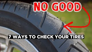 How to know when to replace a Motorcycle Tire  DK Tech Tips [upl. by Aranaj]