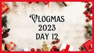 Vlogmas 2023 day 12  late night shopping amp mince pie reviews [upl. by Ennovart]