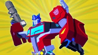 MEET OPTIMUS PRIME  Transformers Cyberverse  Transformers Official [upl. by Eahsed]