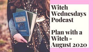 Plan with a Witch  August 2020 Silk and Sonder Planner [upl. by Libnah67]