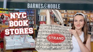 Visiting New Yorks most popular bookstores [upl. by Yehtomit445]