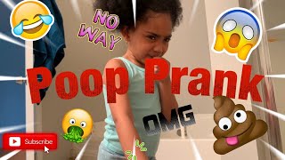 Poop Prank on Lani 💩😂 [upl. by Peyter651]