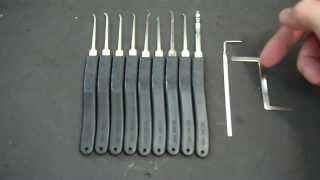 Secure pro cheapest lock pick set on the market REVIEW [upl. by Prober405]