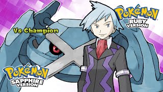 Pokémon Ruby Sapphire amp Emerald  Champion Battle Music HQ [upl. by Abbe]